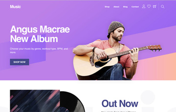 Music skin demo